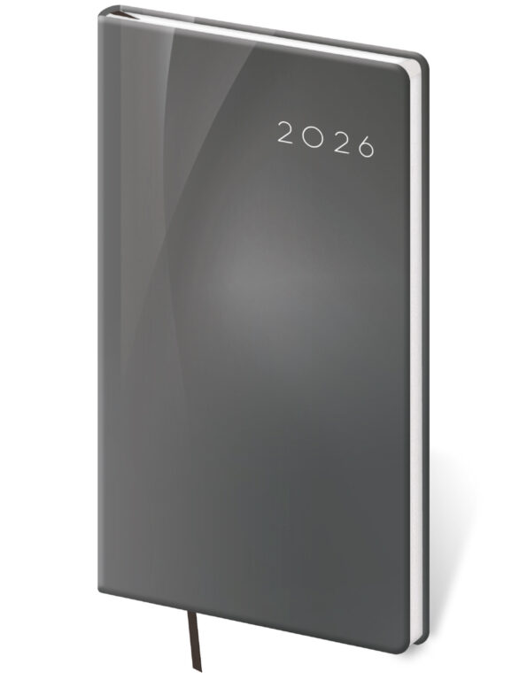 Kapesní diář Vario Grey design