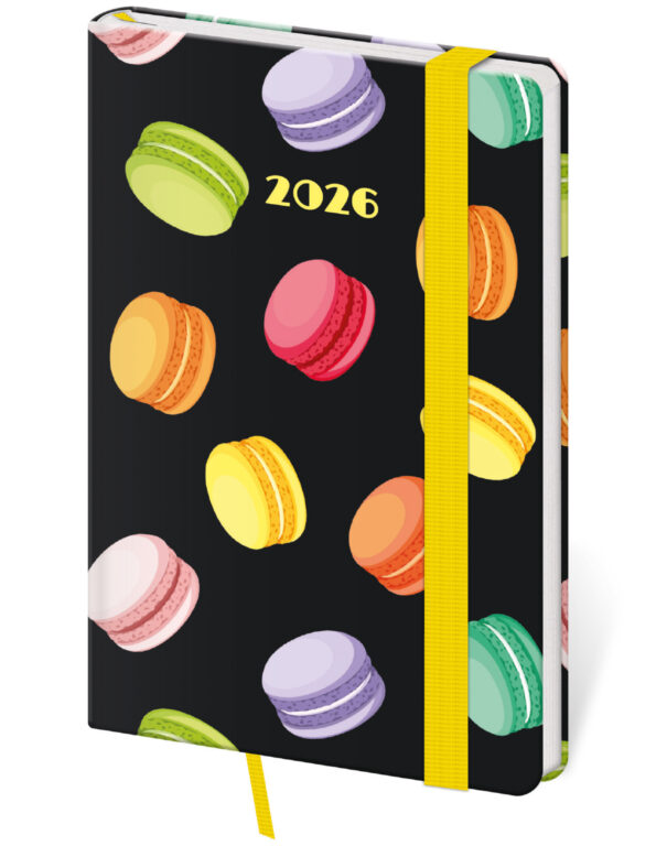 Kapesní diář Vario Macarons s gumičkou