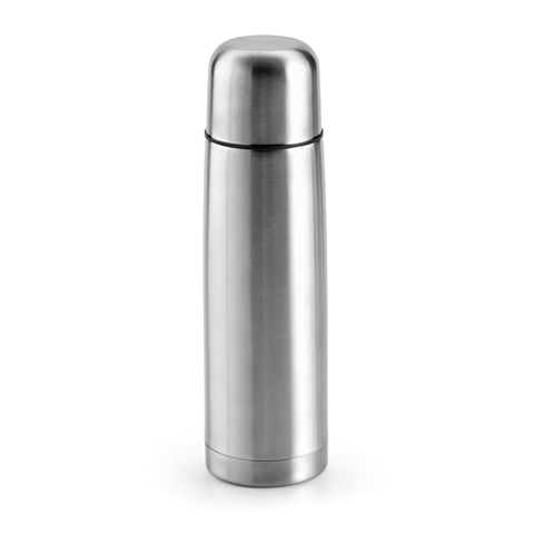 KARPOV. 500 ml termoska z nerezové oceli, stříbrná