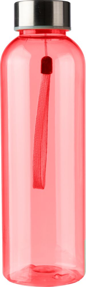 KAVENKA Láhev na pití z recyklovaného plastu, 500 ml, červená