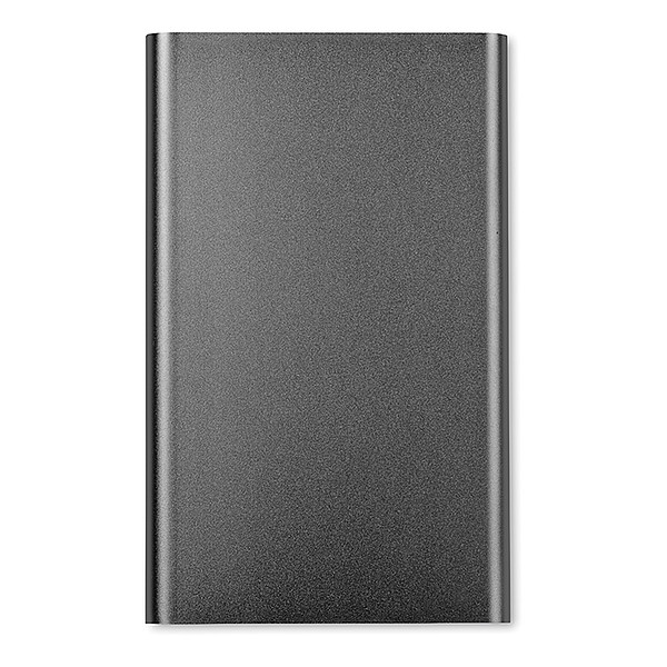 KIMI Hliníková powerbanka 4000 mAh, tmavě šedá