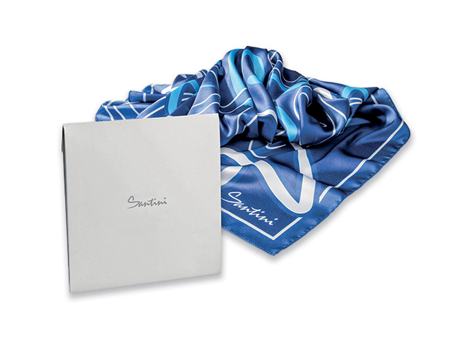 LADIOSA šátek SANTINI, 90 g/m2, Modrá