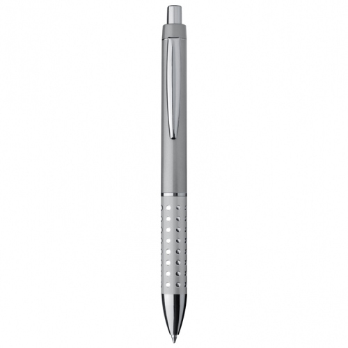 LANDRY Kuličkové pero, modrá náplň, třpytivé efekty v úchopu, šedé