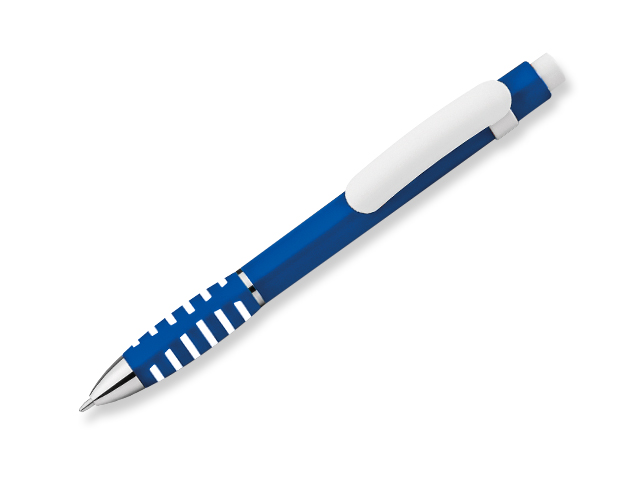 LATIFA plastové kuličkové pero, modrá náplň, Modrá