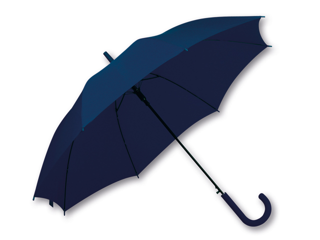 LAVEDA polyesterový vystřelovací deštník, 8 panelů, SANTINI, Modrá