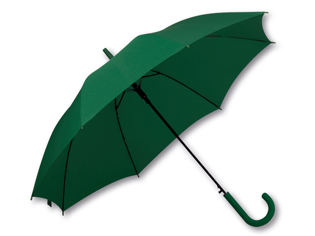 LAVEDA polyesterový vystřelovací deštník, 8 panelů, SANTINI, Zelená