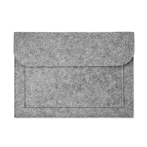 LENTINO Plstěný obal na notebook, šedý