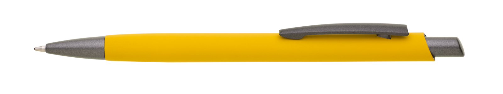 LIVOX SOFT RE propiska kov, žlutá