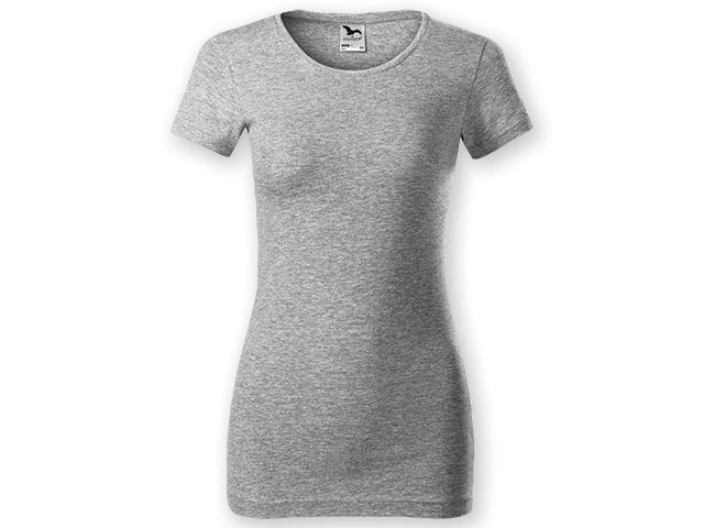 LORETANO dámské tričko, 180 g/m2, vel. XS, ADLER, Šedý melír