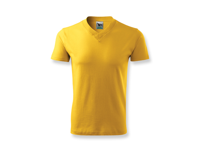 LUKA unisex tričko 160 g/m2, vel. M, ADLER, Žlutá