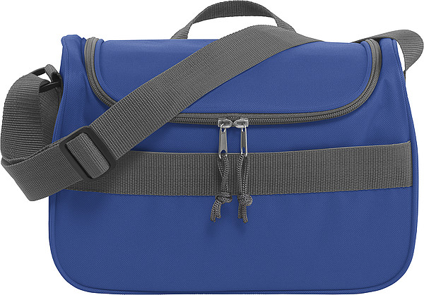 LUSAMBO Chladící taška s přední kapsou na suchý zip, modrá