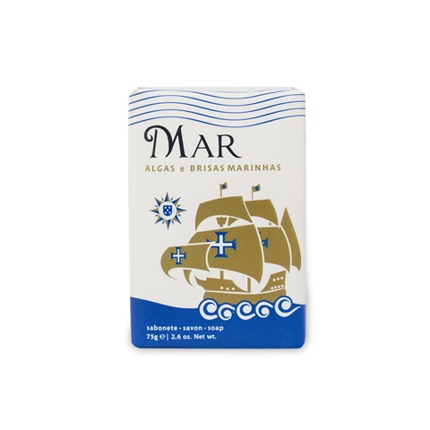 LUSITANOS. Mýdla na bázi rostlinného mýdla a obohacená o olivový olej (75 g), královská modrá