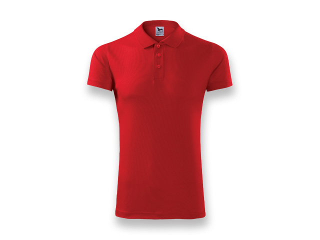 LUSTYG unisex polokošile, 150 g/m2, vel. S, ADLER, Červená