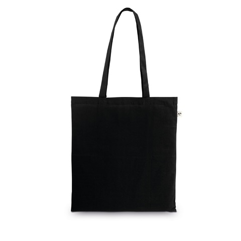 MADEIRA. Taška ze 100% organické bavlny (140 g/m²), černá