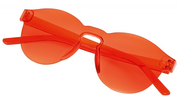 MALAGO Celobarevné sluneční brýle s tónovanými skly, oranžová