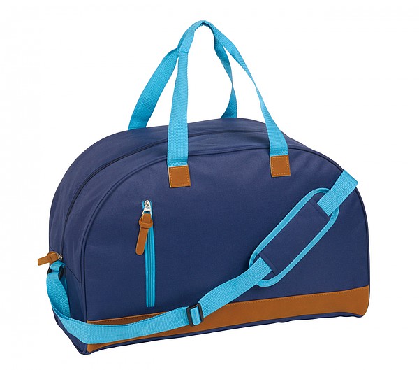 MANDELINA Sportovní taška s hlavní prostornou kapsou, tmavě modrá