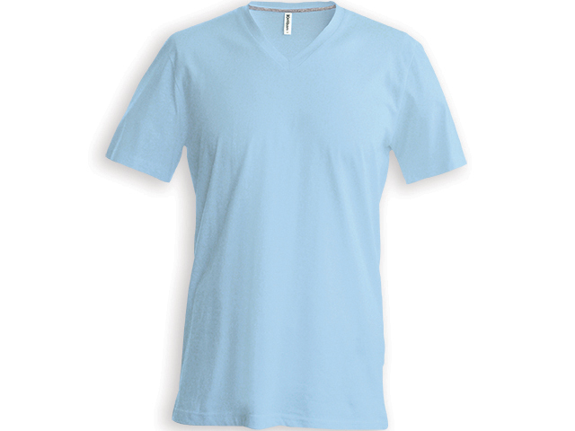 MANY pánské tričko, 180 g/m2, vel. S, KARIBAN, Světle modrá