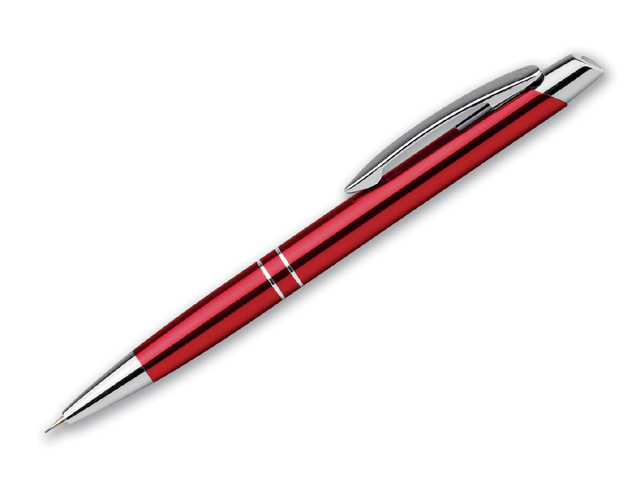MARIETA METALIC PENCIL kovová mechanická tužka, SANTINI, Červená