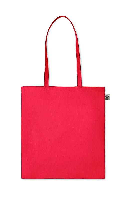 MARITA Nákupní taška z organické bavlny, červená
