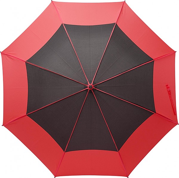 MARONDER Velký klasický deštník, pr. 122cm, černo červený