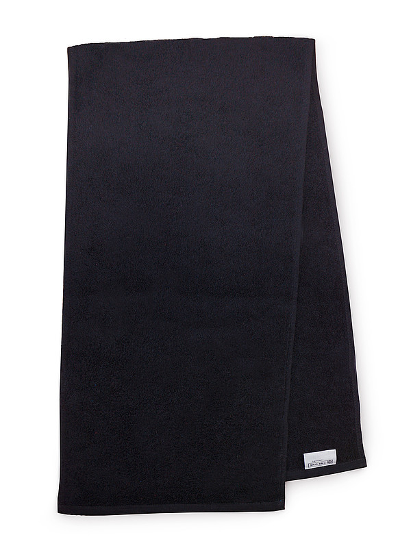 MASEWERA Sportovní ručník 30x130 cm 450 gr/m2, černá