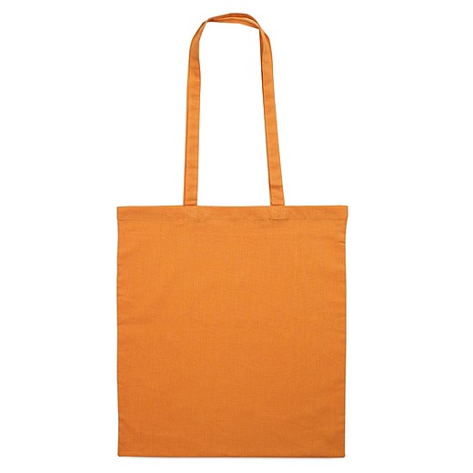 MASIMA Bavlněná nákupní taška s dlouhými uchy, oranžová