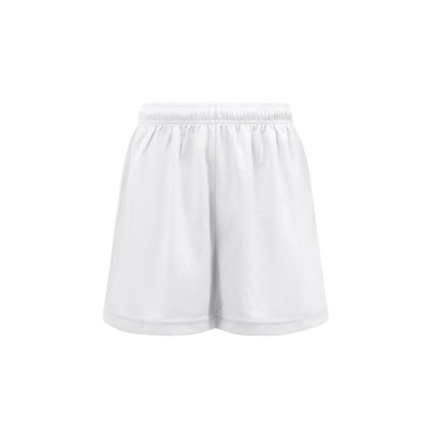 MATCH KIDS WH. Dětské sportovní kraťasy, bílá, 10