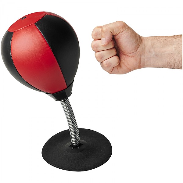 MEDULIN Stolní boxovací míč, černá/červená