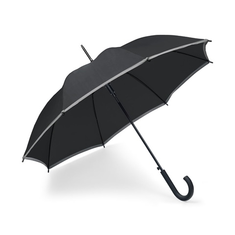 MEGAN. Deštník s automatickým otevíráním, černá