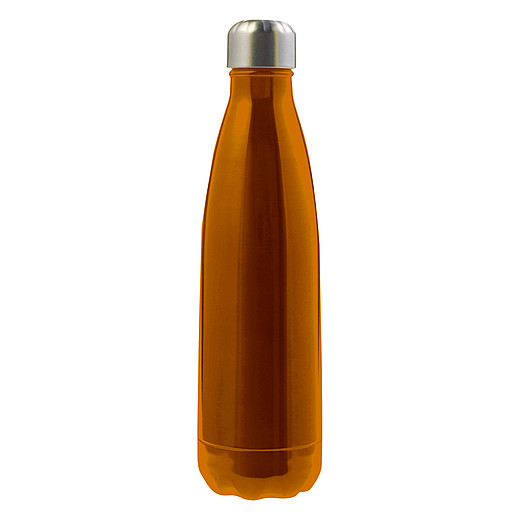 MERCIA Jednostěnná láhev na vodu, objem 650 ml, oranžová
