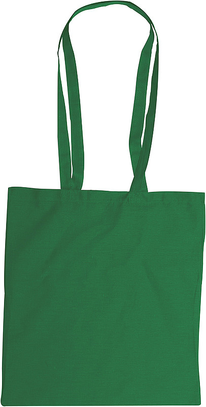 MICHALA Nákupní taška, dlouhé rukojeti, zelená