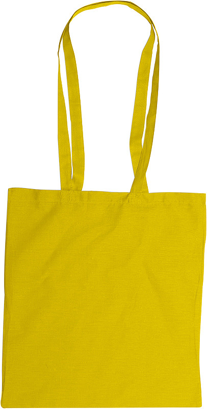 MICHALA Nákupní taška, dlouhé rukojeti, žlutá