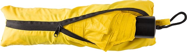 MIGORI Skládací deštník s taškou, žlutý