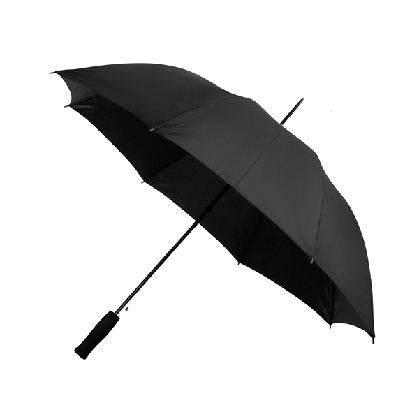 MIJAS Automatický ultralehký holový deštník, průměr 102 cm, černá