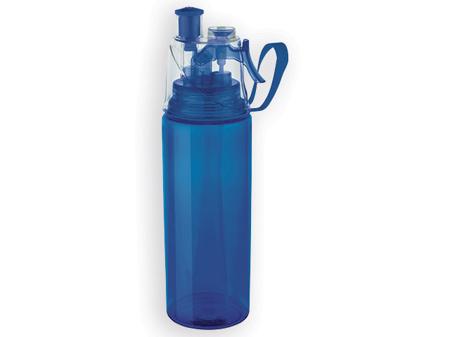 MIKA plastová sportovní láhev, 600 ml, Modrá