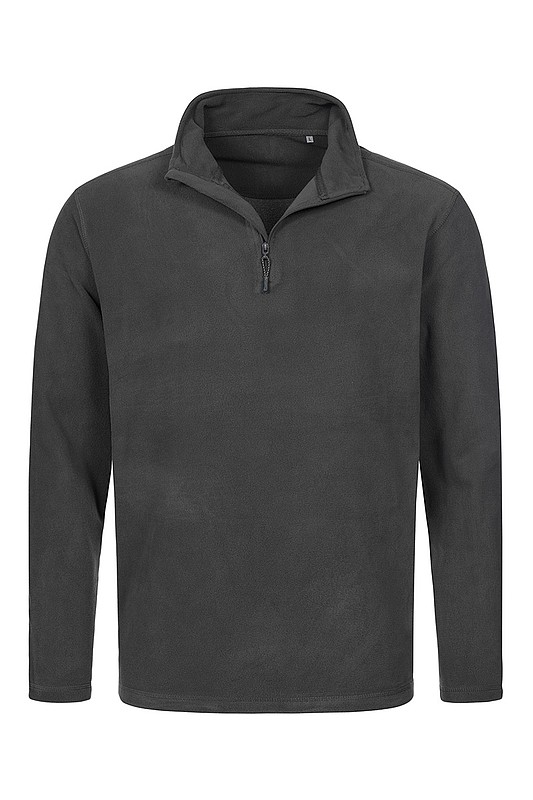 Mikina STEDMAN ACTIVE FLEECE HALF ZIP JACKET MEN šedá S