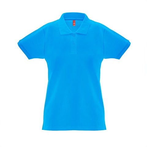 MONACO WOMEN. Dámská polokošile, modrá aqua, L