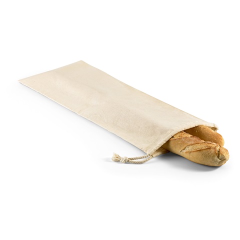 MONCO. Taška na chleba ze 100% bavlny (100 g/m²), světlá přírodní