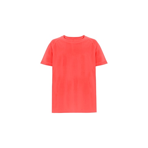 MOVE KIDS. Technické polyesterové tričko s krátkým rukávem pro děti, tmavě oranžová, 10