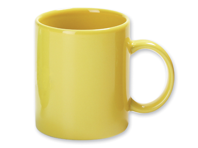 MUG keramický hrnek, 320 ml, Žlutá