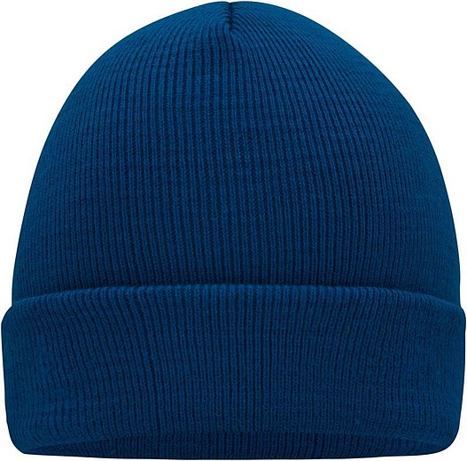 MUIRO Zimní pletená čepice, námořní modrá