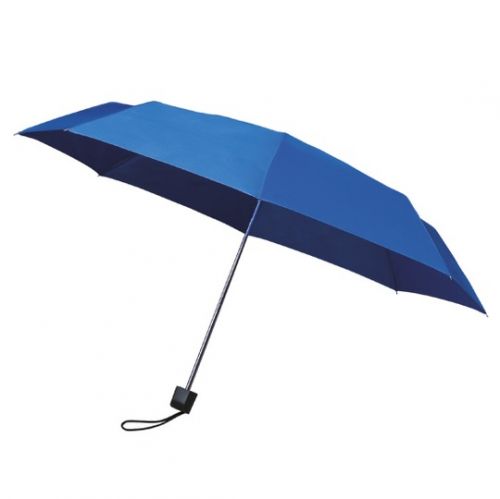 MUNCH Skládací deštník s černou konstrukcí, královská modrá