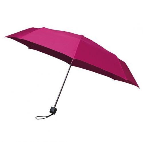 MUNCH Skládací deštník s černou konstrukcí, růžová