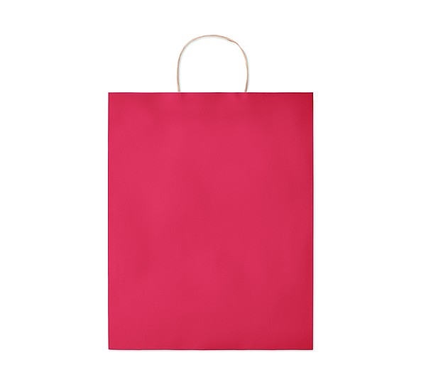 MYRNA velká Velká papírová dárková taška, červená