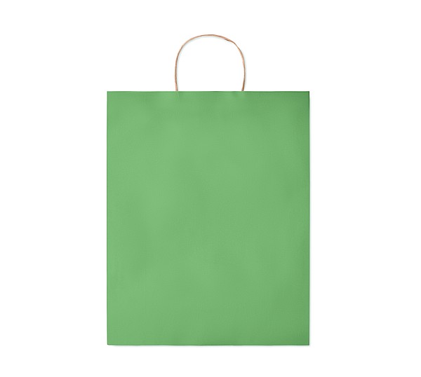 MYRNA velká Velká papírová dárková taška, zelená