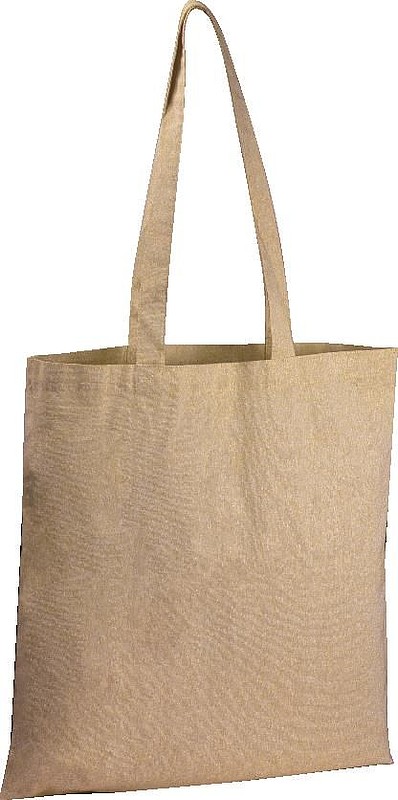 NANETA Přírodní nákupní taška z recyklované bavlny, krémová