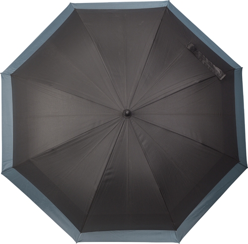 NARDOL Velký rodinný deštník, šedá, parametry 124 x 83 cm