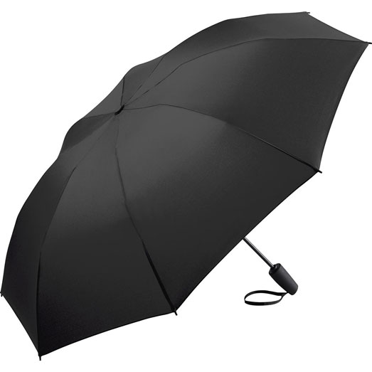 NEFELES Skládací automatický deštník s novým obráceným zavíráním, černá