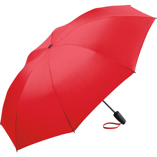 NEFELES Skládací automatický deštník s novým obráceným zavíráním, červená