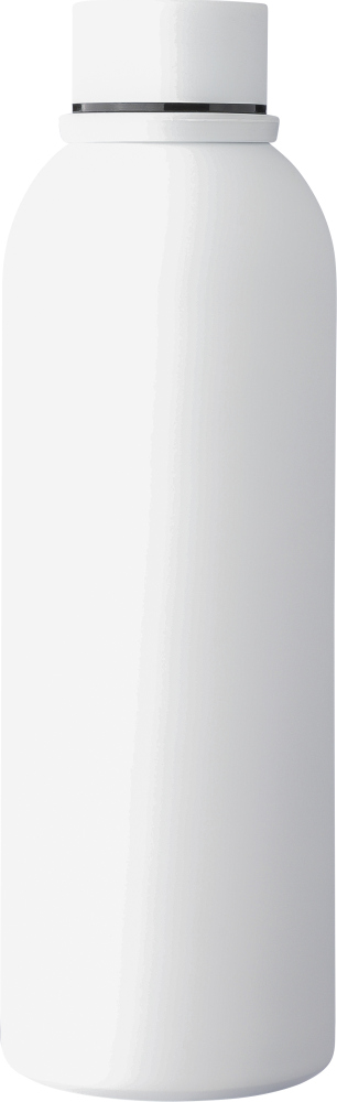 Nerezová láhev s dvojitou stěnou 500 ml, bílá